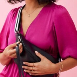 brand new ulta black belt bag